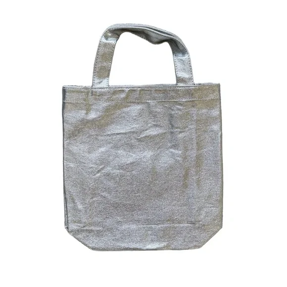 NWT Madewell Reusable Silver Tote Bag | OS - Picture 2 of 3